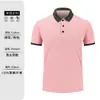 Polo overol con logo solapa camiseta impresión clase grupal uniforme bordado publicidad camisa cultural