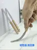 Faca de mistura de óleo de aço inoxidável, raspador de tinta, ferramenta espessada para mistura e limpeza de pasta de solda, raspador de lata de massa corrida