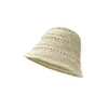 Chapéu de Pescador Feminino Chapéu de Sol de Verão Estilo Primavera Chapéu de Palha Trançado Chapéu de Sol Respirável Chapéu Bucket Chapéu de Sol