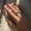 Pegatinas de Tatuaje de Dedo Línea Tribal Nueva Transfronteriza Tatuaje Oscuro de Personalidad Simple de Nicho