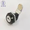 Liga de Zinco preto cilindro de fechadura de uma palavra trava de lingueta armário elétrico caixa elétrica trava de porta de armário de controle de armário