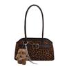 Bolsa Baguete Retrô Estilo Outono Moda Bolsa Pequena Fosca de Ombro para Mulheres Nova Moda 2025 Bolsa de Ombro para o Dia a Dia