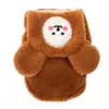 Roupas para Cachorro com Orelhas de Urso, Forradas com Lã Quente, Colete com Capuz, Roupas para Gato, Roupas para Pet para Primavera e Outono Atacado