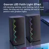 Alto-falante com fio K2062 em estoque de fábrica com iluminação colorida, alto-falante para computador de mesa para uso doméstico, atacado transfronteiriço