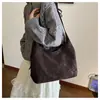 Bolsa Tote Fashion Tendência Nova Outono/Inverno 2025 Grande Capacidade Estilo Simples Bolsa de Moda de Alta Qualidade Bolsa Tote Feminina