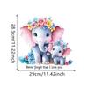 Atacado Transfronteiriço Fofo Animal de Estimação Gato Elefante Desenho Animado Animal Quarto de Criança Quarto Infantil Adesivo de Parede Impermeável Fofo Feio