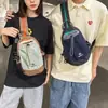 Bolso de pecho ligero multiusos para mujer, bolsa para botella de agua de viaje, senderismo al aire libre, ciclismo, camping, mochila pequeña casual tipo bolso de pecho