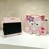 Adecuado para Funda de Tableta iPad A16, Funda de Tableta de Dibujos Animados con Doble Pie, Funda de Tableta iPad Mini8 Air Pro
