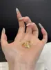 Anillos Nuevos de Moda 2026 para Mujer, Accesorios de Lujo Ligero de Gama Alta, Anillos Extremadamente Hermosos, Anillos Abiertos Exquisitos de Nicho