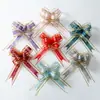 Fita de Flor Puxada à Mão com Borda Dourada Caixa de Doces de Casamento Caixa de Presente Decoração de Casamento Suprimentos de Casamento Carro de Casamento Quarto de Casamento Escada Laço