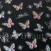 Belleza Total Transfronterizo Nuevas Pegatinas para Uñas Ins Mariposa Láser Iridiscente Mariposa Líquida Pegatinas para Uñas Artísticas