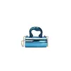 Bolso de Mano de Moda Acrílico para Mujer, Bolso Cilíndrico de Color Sólido Versátil y Elegante, Bolso Cruzado Fresco y Elegante para Labiales