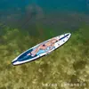 Tabla de remo, tabla de surf, tabla de pesca para todo tipo de agua para adultos, tabla de paddle surf inflable para mar, lago y pesca, adecuada para familias