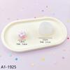 Serie de Juguetes de Comida Mini Molde de Silicona Nariz Pequeña Pegamento de Crema DIY Molde para Funda de Teléfono Móvil Accesorios para Pasador Molde para Hornear