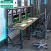 Hotel de esports mesa de juego mesa de esports habitación de invitados estación de trabajo para streamer de juegos escritorio de computadora de escritorio de cibercafé de alta gama