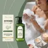 Gel de Ducha Refrescante de Melón Amargo Oceaura Limpieza Diaria Suave de la Piel del Cuerpo con Espuma Ligera para un Cuidado Refrescante de la Piel