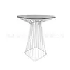 Alquiler de Banquetes Barra de Bar Mesa Cuadrada Barra Pared Mesa Montada en Pared Uso Doméstico Mesa Alta de Colores Silla de Metal Metal Forjado Mesa de Metal