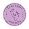 Esterilla de diatomeas redonda para saltar, con absorción de impactos, para fitness, con aislamiento acústico, antideslizante para yoga