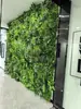 Parede de Plantas Simuladas Parede de Plantas Verdes Tridimensional Flores Artificiais Bíônicas Superfície de Parede de Fundo Paisagem Decoração de Parede Externa de Loja
