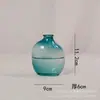 Jarrón de Vidrio de Sodio-Calcio Transfronterizo al por Mayor, Jarrón de Vidrio de Lujo Colorido para Sala de Estar, Adecuado para Arreglos Florales Hidropónicos y Decoraciones con Flores Frescas