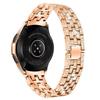 Adequado para Samsung Huawei gt4 pulseira de relógio liga Diamond Strap pulseira de relógio inteligente cinco contas 20mm22mm diamante completo
