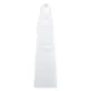 Ropa de Mujer para Comercio Exterior de Aliexpress Estilo Europeo y Americano Transfronteriza Zr Punto Nuevo Cuello Cuadrado Espalda Descubierta Cuello Halter Vestido Largo