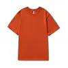 Camiseta de Color Sólido Nueva 2020 de Manga Corta para Estudiante Hombre Ropa de Verano para Parejas Moda Coreana Camiseta Básica de Media Manga