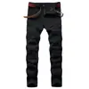 Suministro transfronterizo 2022 Jeans de motocicleta blancos europeos y americanos para hombre comercio exterior estación independiente para hombre LAZADA