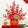 Cubo de abrazos de celebridades en línea con flores artificiales, Libro Rojo, mismo diseño de habitación de boda, traje de flores falsas, inauguración de la casa, decoración de felicidad, cubo de bendición de flores