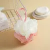 Bolinha de banho espumante bicolor, bola de banho flor de banho grande, produtos de banho para adultos, toalha de banho flor de banho