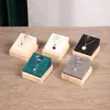Soporte de Exhibición de Collares con Colgante de Anillo de Madera de Venta Caliente Transfronterizo para Mostradores de Ventana, Exhibición de Joyería, Transmisión en Vivo y Accesorios de Fotografía