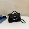 Bolso bandolera cuadrado tipo Kelly diagonal para mujer, coreano, otoño, nuevo, versátil, japonés, lujo ligero, estilo retro, bolso de mano para ir al trabajo 2026