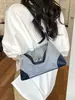 2026 Nuevo Bolso de Hombro Casual Simple de Gamuza con Bloques de Color de Moda Bolso Cruzado para el Trabajo