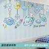 1 de junio Pegatinas de Dibujos Animados para Aula Habitación de Bebé Pintura Decorativa Superficie de la Pared En la Pared Papel Tapiz de Pared Pegatinas de Pared para Educación Temprana Grandes