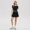 Conjunto de Roupa Nova de Tênis Transfronteiriço, Camisa Polo Casual, Saia Respirável Anti-Exposição de Manga Curta, Camiseta Esportiva de Golfe