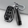 Explosiones europeas y americanas para bolsa de llave de coche plegable Peugeot nuevo exportación de comercio exterior carcasa de llave de coche Peugeot