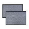 Felpudo de Entrada, Alfombrilla para Pies, Felpudo, Alfombra Absorbente Antideslizante para Puerta de Entrada, Felpudo Doméstico para Eliminación de Polvo en Interiores, Alfombrilla de Caucho TPE