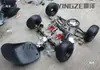 Peças de quadriciclo elétrico modificado DIY go-kart suspensão dianteira direção diferencial eixo motor de acionamento eixo traseiro pneus 6 polegadas