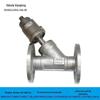 Fornecimento Direto da Fábrica de Válvula Pneumática de Flange ou Assento Angular de Aço Inoxidável Válvula de Metal Válvula de Assento Angular