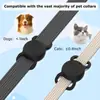 Adequado para Capa Protetora de Apple Airtag, Dispositivo de Rastreamento Anti-Perda, Capa Protetora Luminosa à Prova d'Água para Airtag2 para Gatos, Cachorros e Animais de Estimação