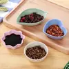 Creative cuenco pequeño de paja de trigo para el hogar, mini plato para condimentos, plato para pepinillos, plato para salsa de soja para mojar