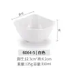 Tazones Pequeños de Melamina, Paquete de 10, Tazones de Arroz para Comida Rápida Imitación Porcelana, Tazones Blancos de Plástico para Sopa Comerciales, Tazones para Gachas, Tazones para Salsas de Restaurante Hot Pot