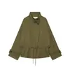 Comercio Electrónico Transfronterizo Estilo Europeo y Americano Ropa de Mujer ZA AliExpress Venta Caliente Moda Casual Holgada Parka Estilo Cortavientos