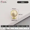 Manija de Cajón de Aleación de Zinc Estilo Francés, Manija de Puerta de Gabinete, Manija de Puerta de Armario, Herraje Minimalista de Lujo Ligero de un Solo Agujero