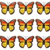 Acessórios de Joias Borboleta Artificial Única de 7cm Adereços Decorativos para Cenário de Decoração de Casa Artesanato Decorativo 3D Estéreo