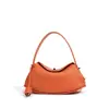 2026 Bolsa de Ombro Minimalista Personalizada de Alto Padrão Transversal Design Austríaco Couro Genuíno Bolsa Feminina Nicho Série Couro Bovino de Primeira Camada Início da Primavera