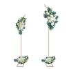 Adereços de casamento transfronteiriços arco de círculo de ferro forjado decoração de fundo porta de flor redonda prateleira de porta de flor de casamento para gramado ao ar livre