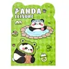 Cuadernos Mini de Panda Creativo al por Mayor Dibujos Animados Lindos Cuadernos de Bolsillo de Recompensa para Estudiantes Rayados Cuadernos Portátiles de Alto Valor