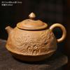 Salsa Esmalte Barro Viejo Roca Tetera Cerámica Copa Justa Olla Chinoiserie Retro Simple Hogar Juego de Té Kung Fu Juego de Té
