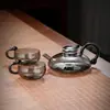 Tetera Nueva, Olla Cola de Rata, Olla de Vidrio de Alto Borosilicato Resistente al Calor, Olla Saludable, Hervidor de Agua, Cafetera Térmica para el Hogar
